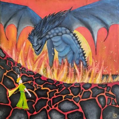 273 dragon face au prince