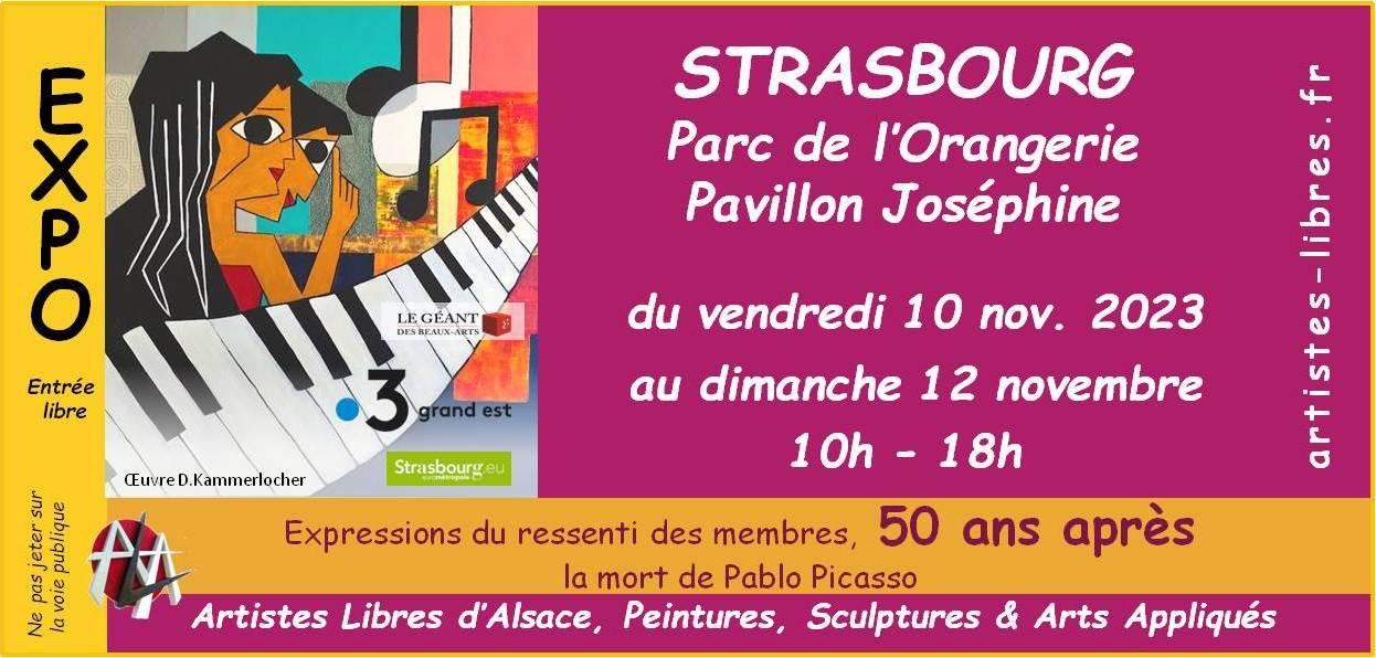 Œuvre sélectionnée comme visuel officiel de la saison des Artistes Libres d'Alsace
