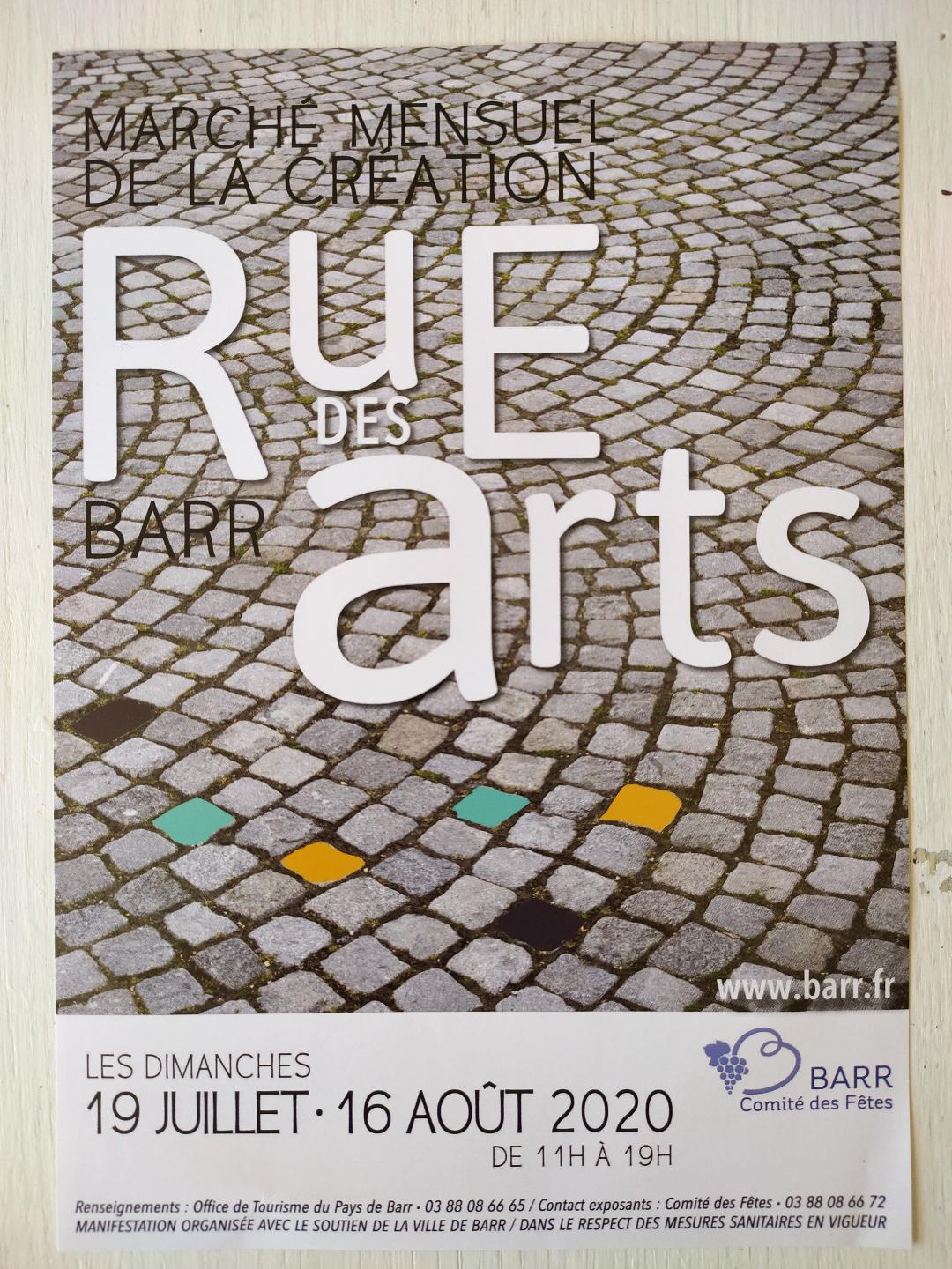 Rue des arts flyer