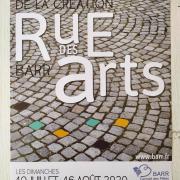 Rue des arts flyer